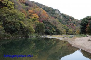 11/10宇甘渓(うかんけい)の紅葉