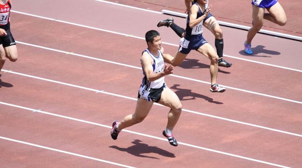 ２年坂本くん100ｍ