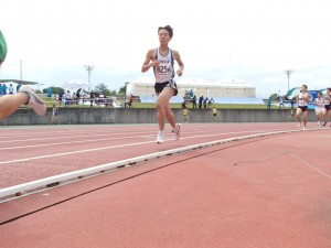 山上君が力走（1500ｍ）