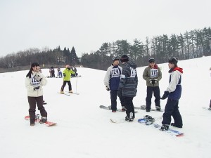 これからコースに向かいます。