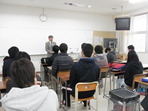 進学合宿の「開講式」の様子