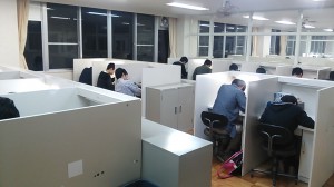 学習室の風景2