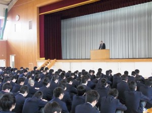 始業式(校長より)