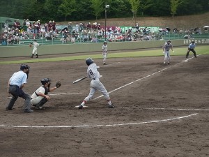 ３点目の３塁ランナーがかえせるか？