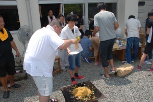 焼きそばもあります。満腹です！