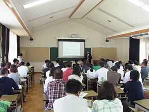 全体会（入試に関する説明も）