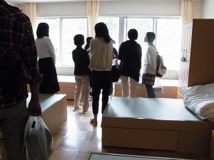 女子寮の見学