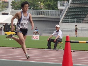 白井君の走り（１００ｍ）