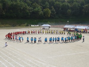 フォークダンス（3年男女+1・2年女子）