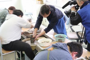 陶芸デザインコース（ロクロ成型実習）