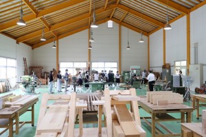 クラフトデザインコース（木材加工実習室）