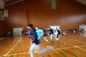 健康スポーツコース(体育館で競技)