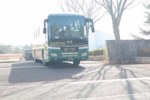 １台目（ＪＲ岡山駅行）