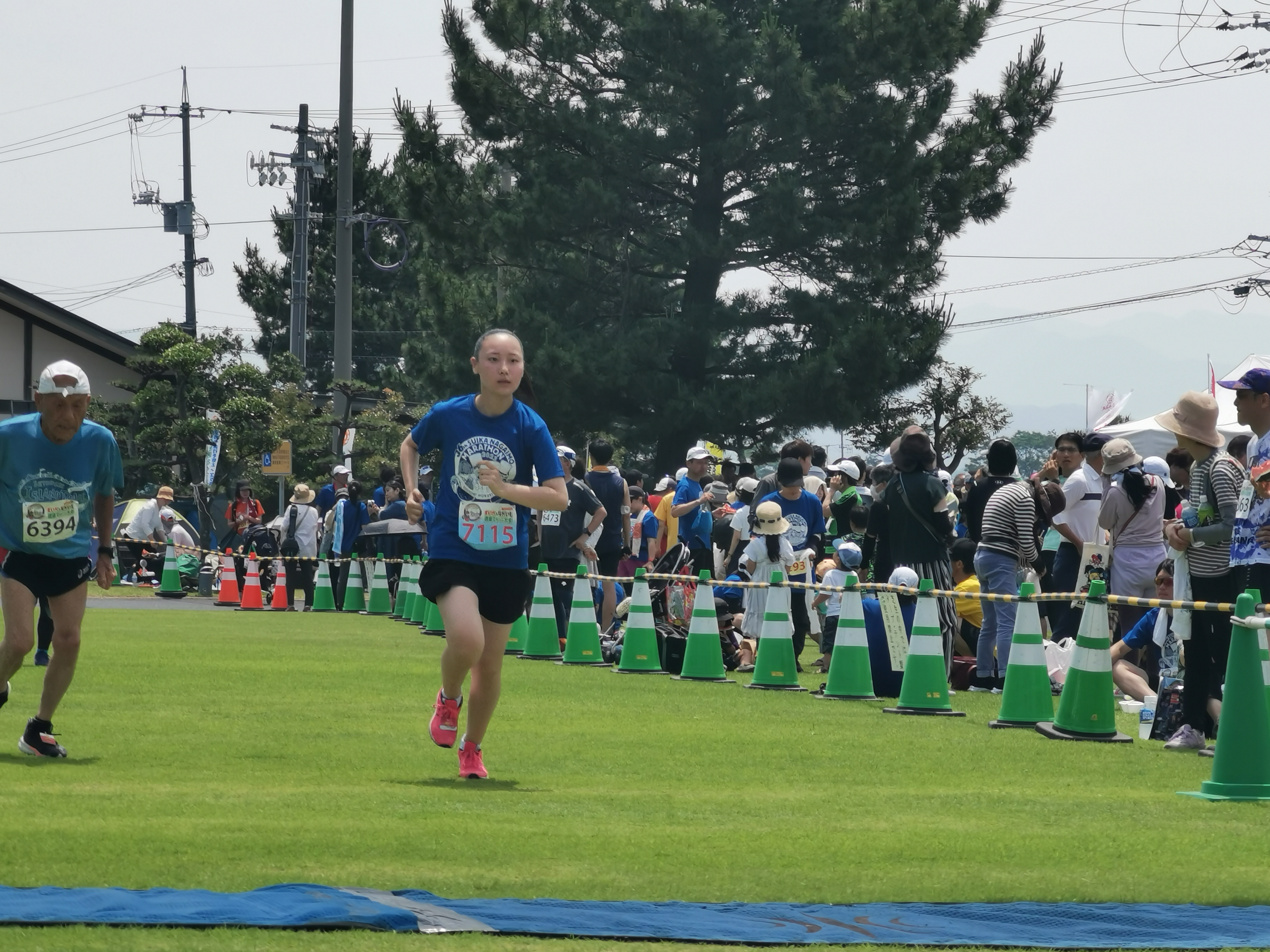 上り下りの激しいコースを走りきりました!!