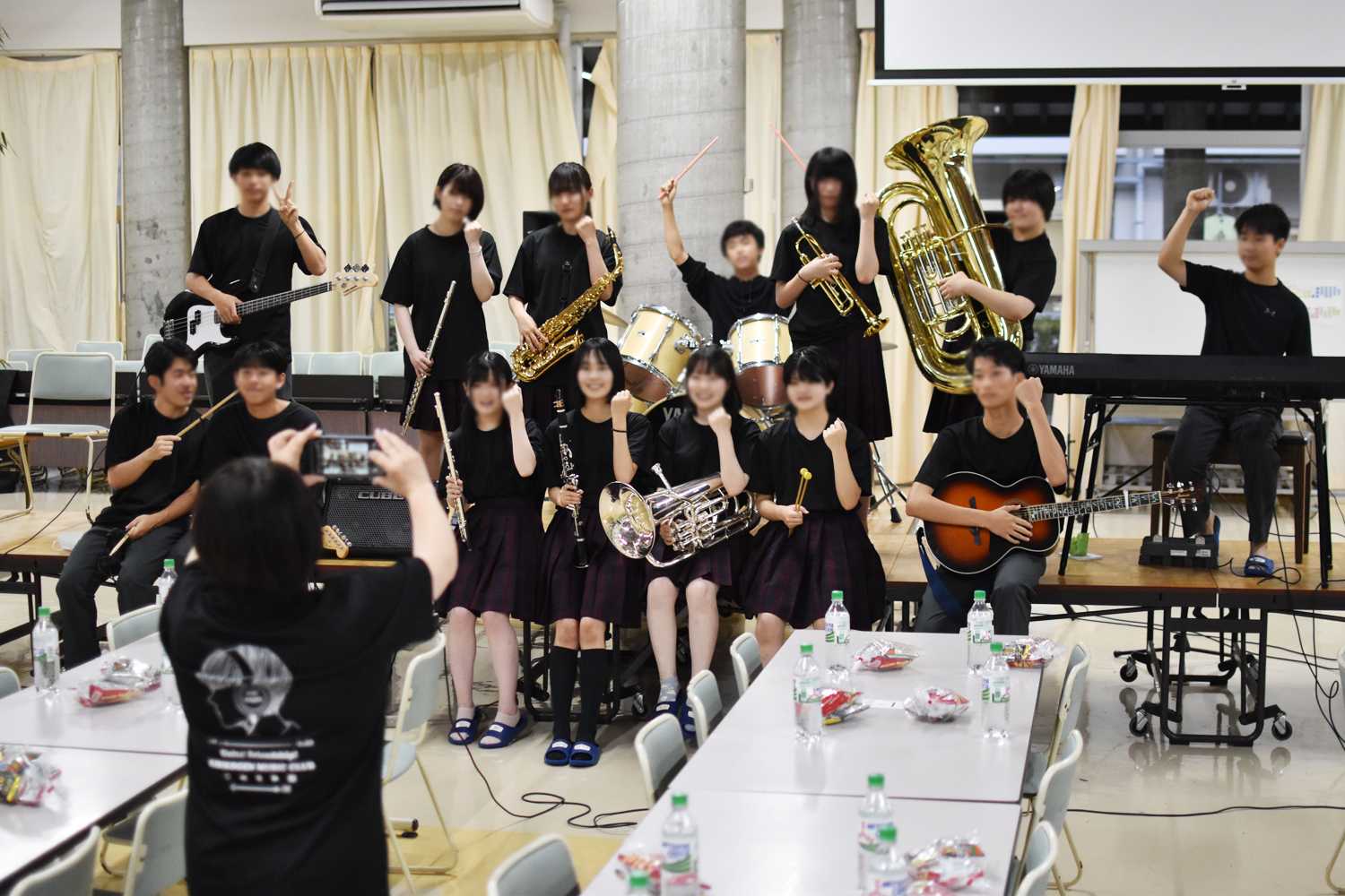 音楽部の皆さん、いつも素敵な演奏をありがとうございます!