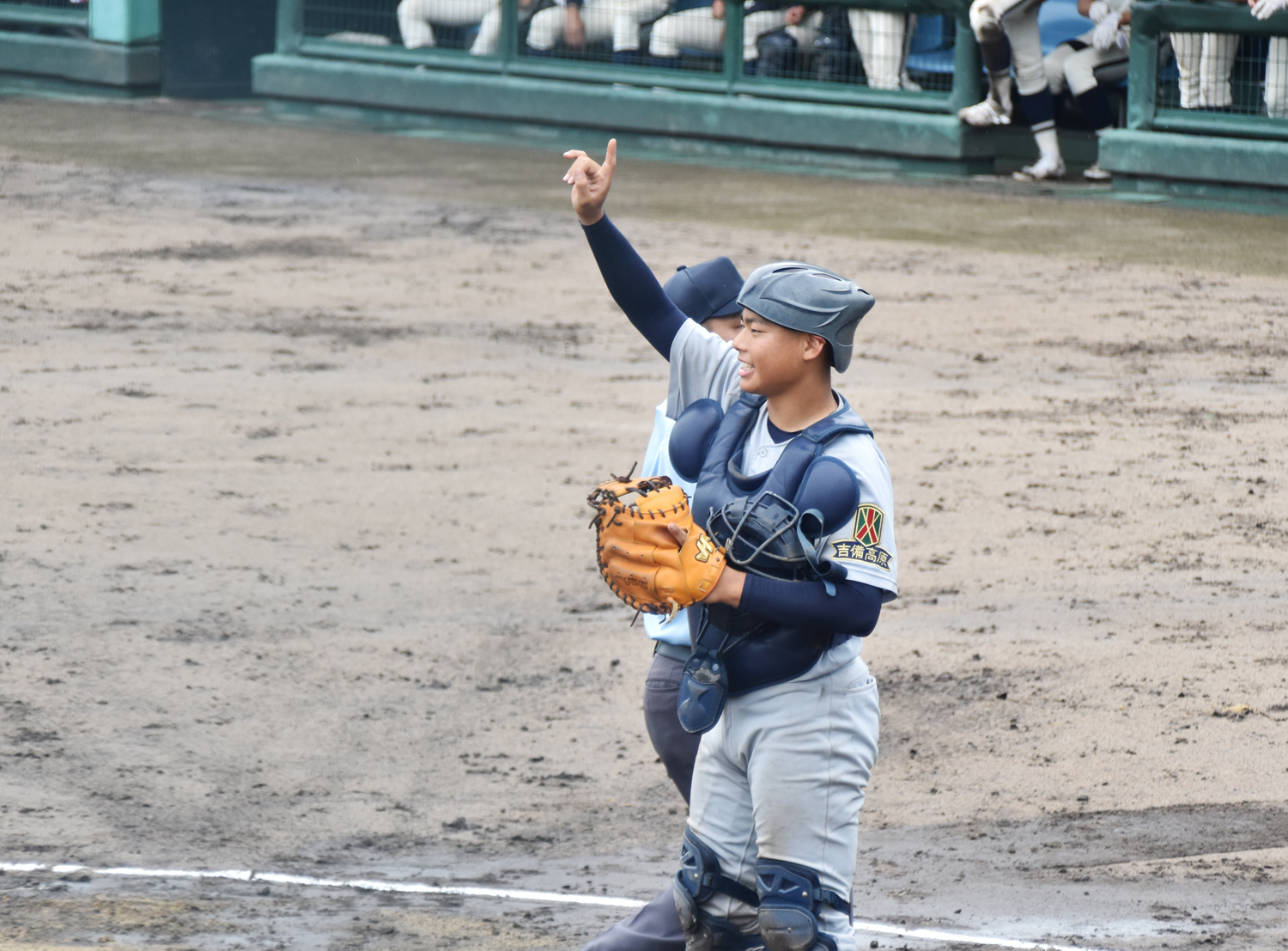 スタメンマスクは鍋田君