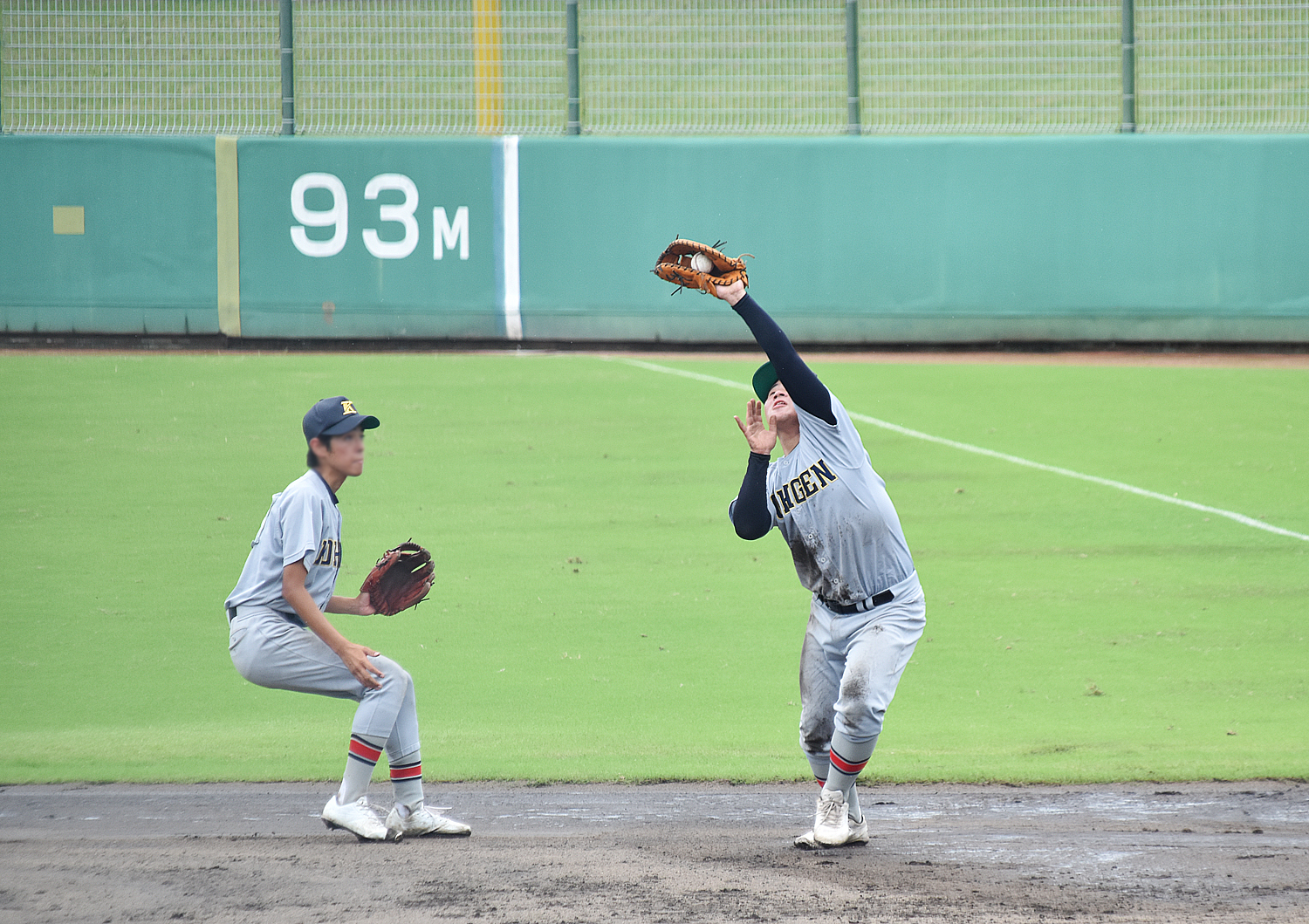 内外野の好守備も多くありました