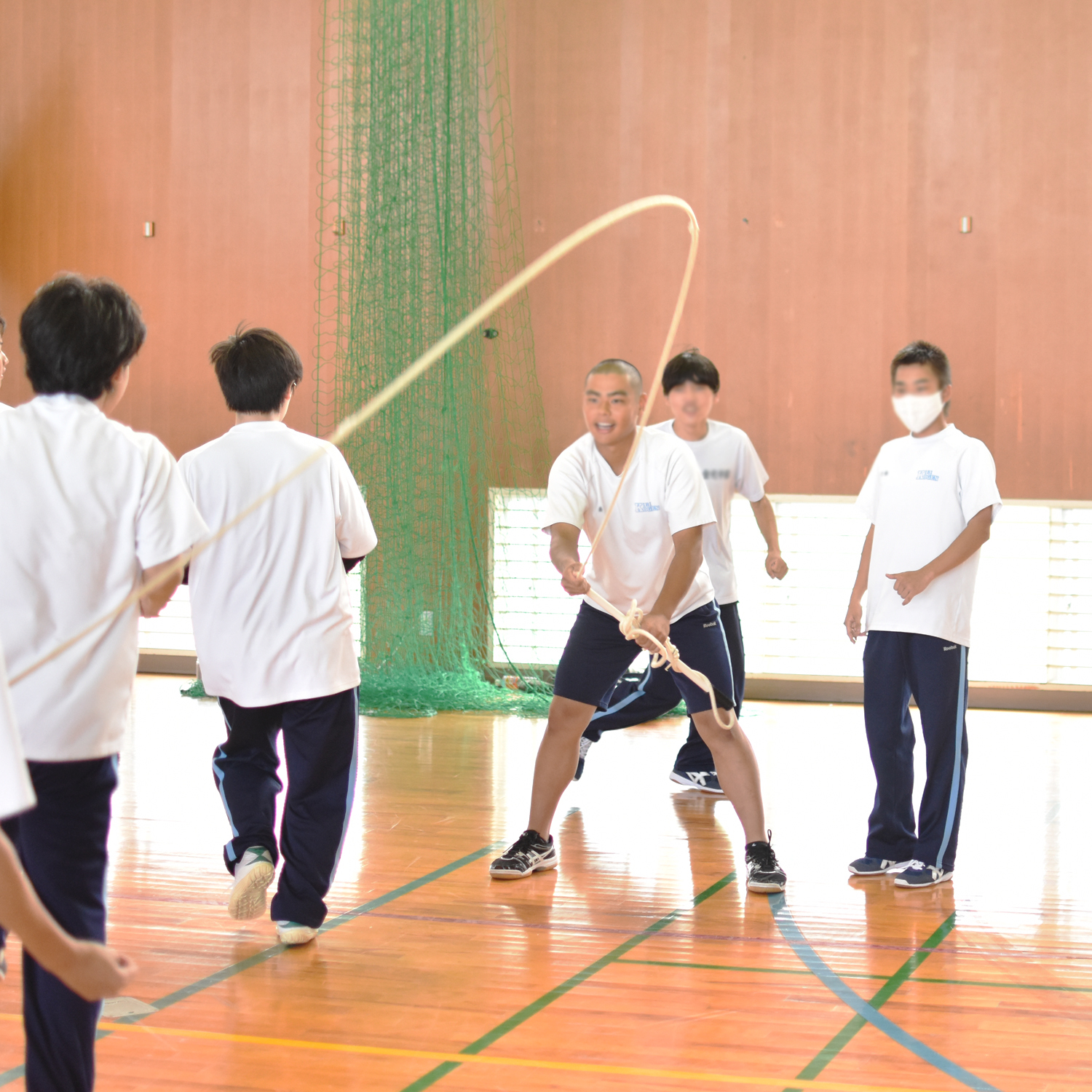 縄を回す人が重要なんです!