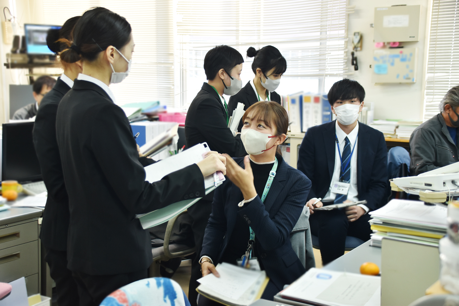 担任の先生との最終打合せ!緊張感が高まっている様子です!