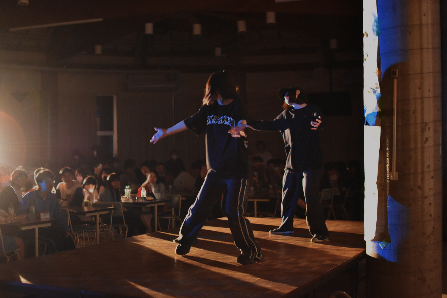ステージ上でキレキレのダンスを披露してくれました!