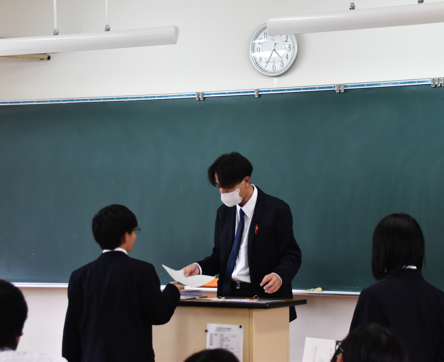 提出物は大丈夫かな?