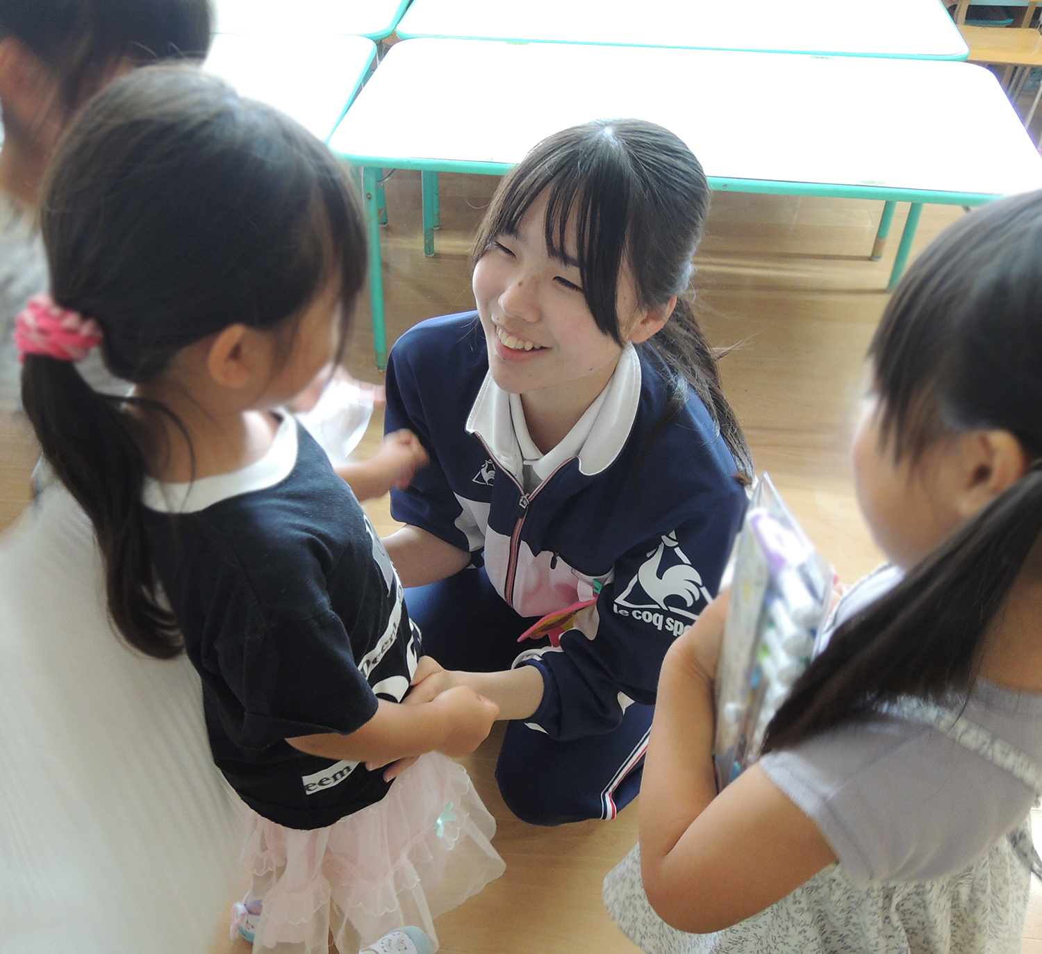 高校生の方が元気をもらったかな?