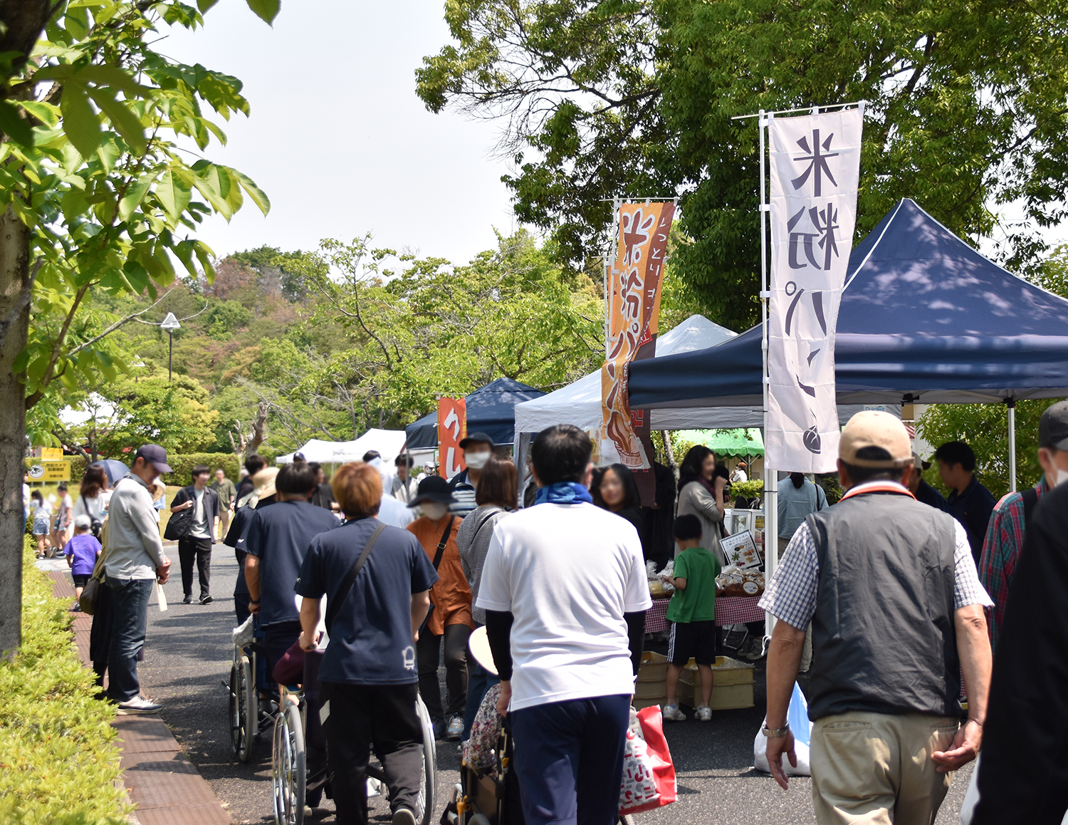 会場には、吉備中央町の方々を中心にたくさんの方が来場されて大盛況でした!