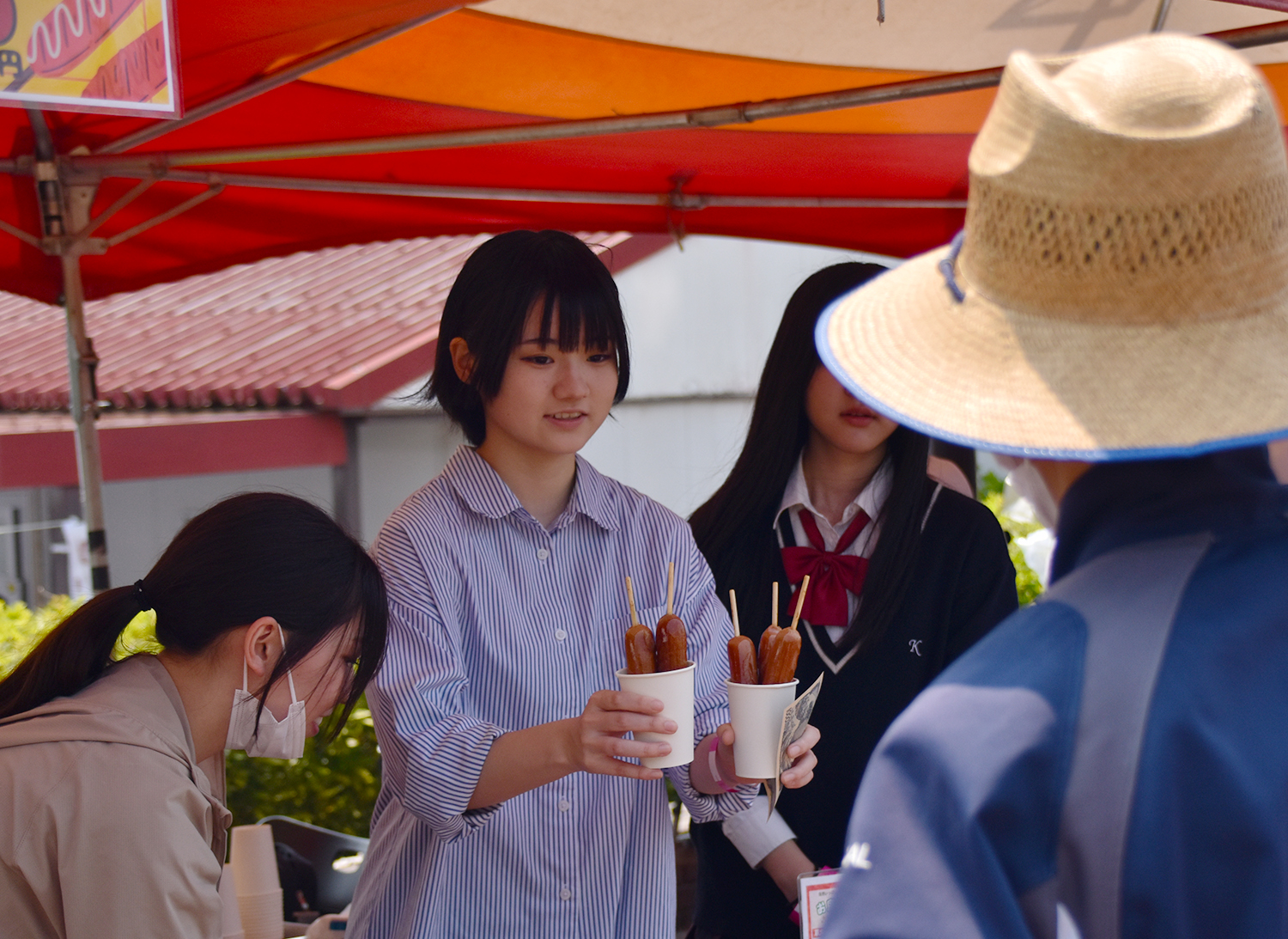 鉄板のフランクフルトコーナー!