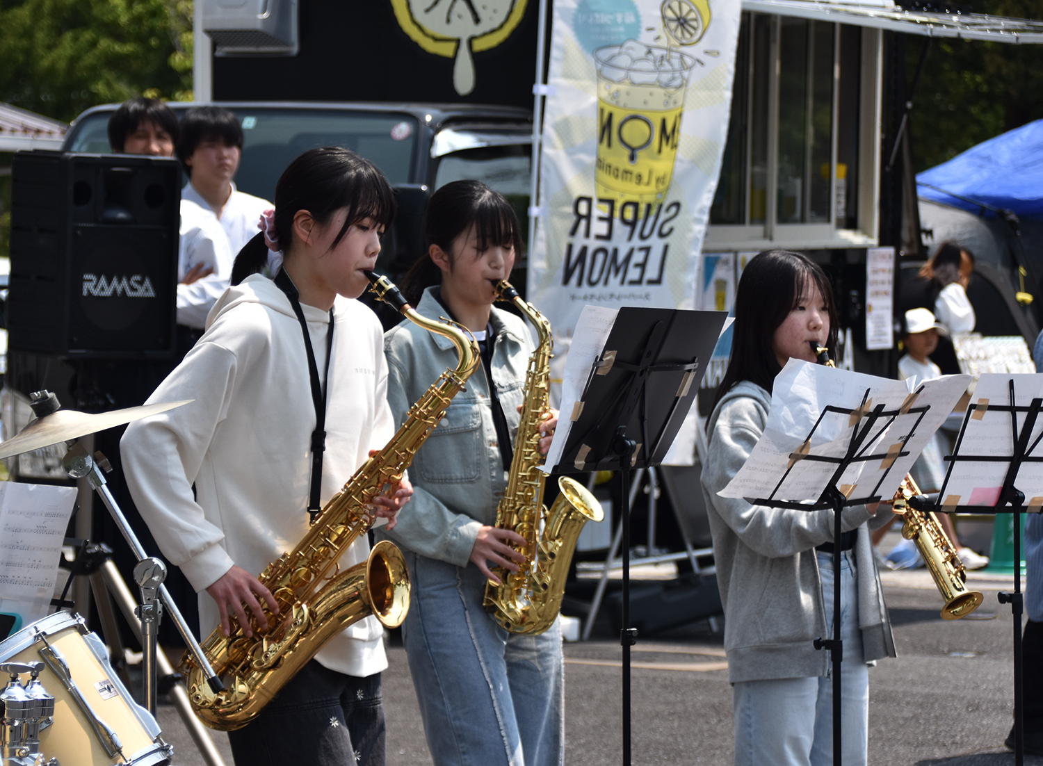 学校外の方々に聞いてもらうのは緊張しますね!
