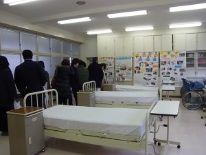 コース実習室の見学(福祉ボランティアコース）