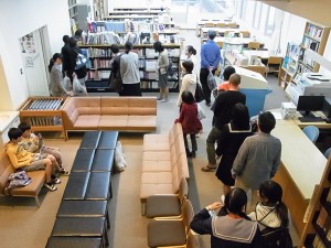 図書館の見学