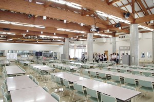 大食堂の見学