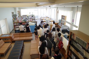 図書館の見学