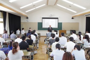 全体会（校長よりご挨拶）