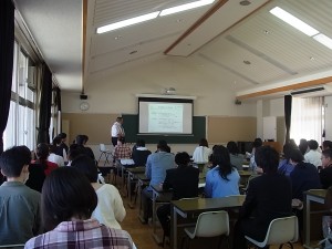 平成３１年度入試の説明。