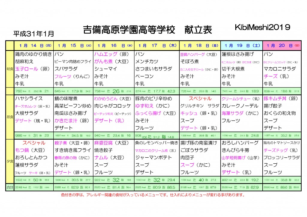 KibiMeshi20190114-0120