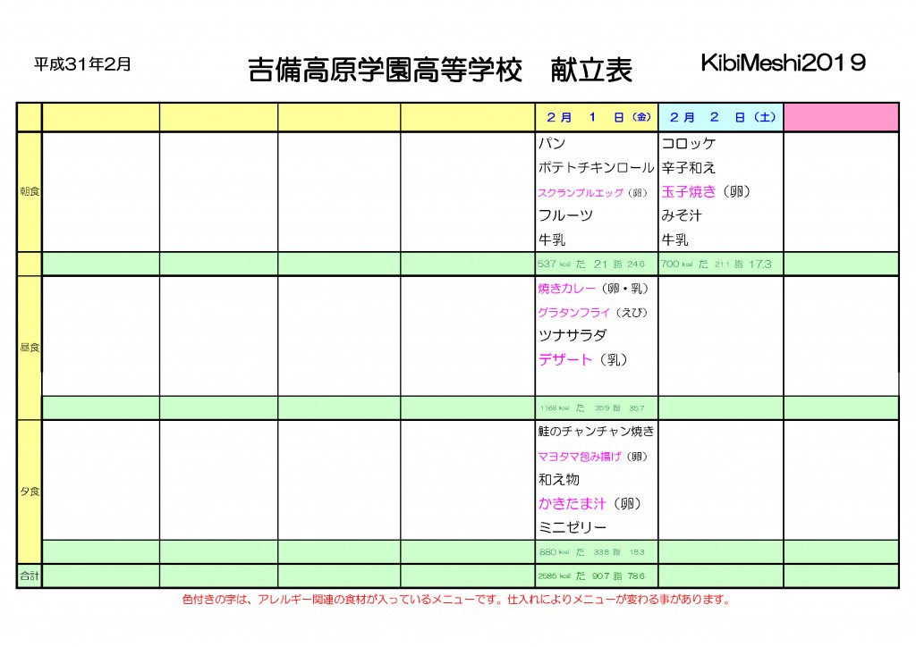 KibiMeshi20190201-0202