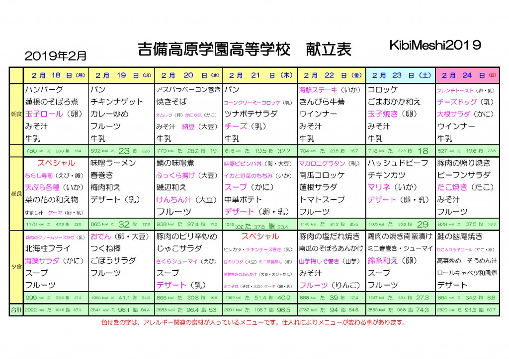 KibiMeshi20190218-0224