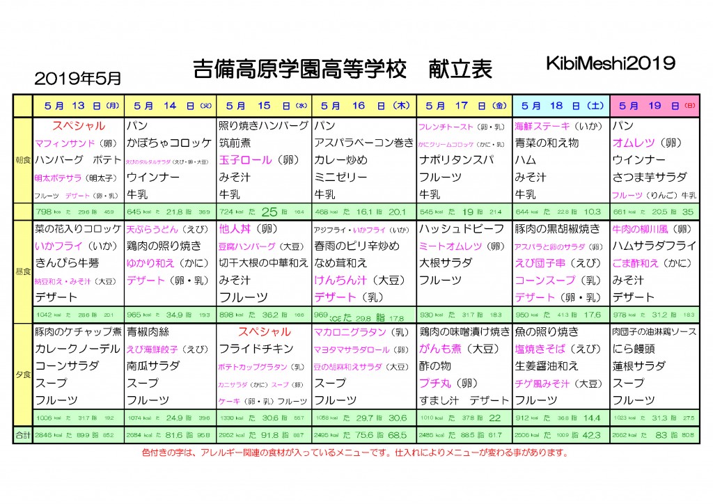 KibiMeshi20190513-0519