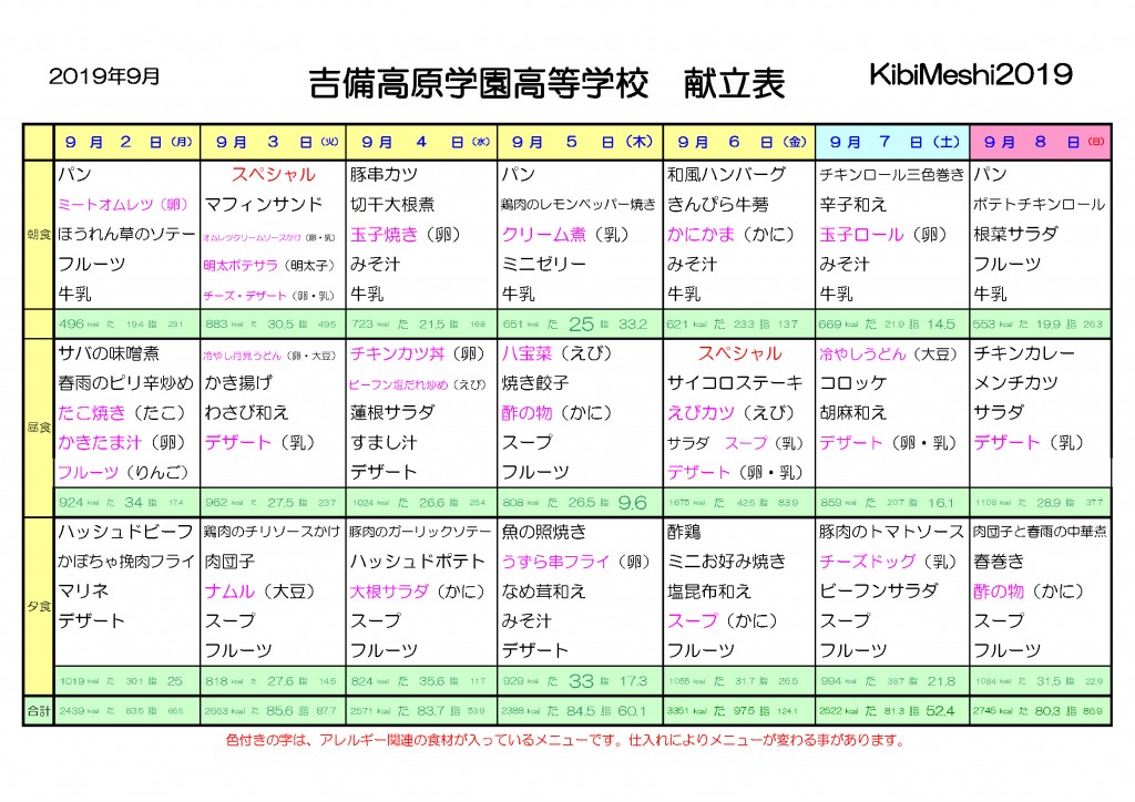 KibiMeshi20190902-0808