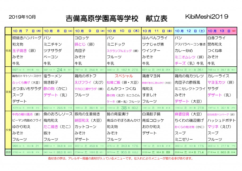 KibiMeshi20191007-1013