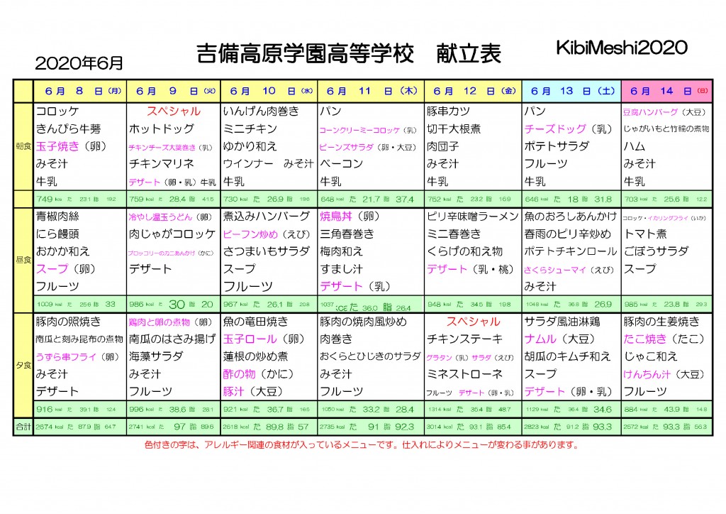 KibiMeshi20200608-0614