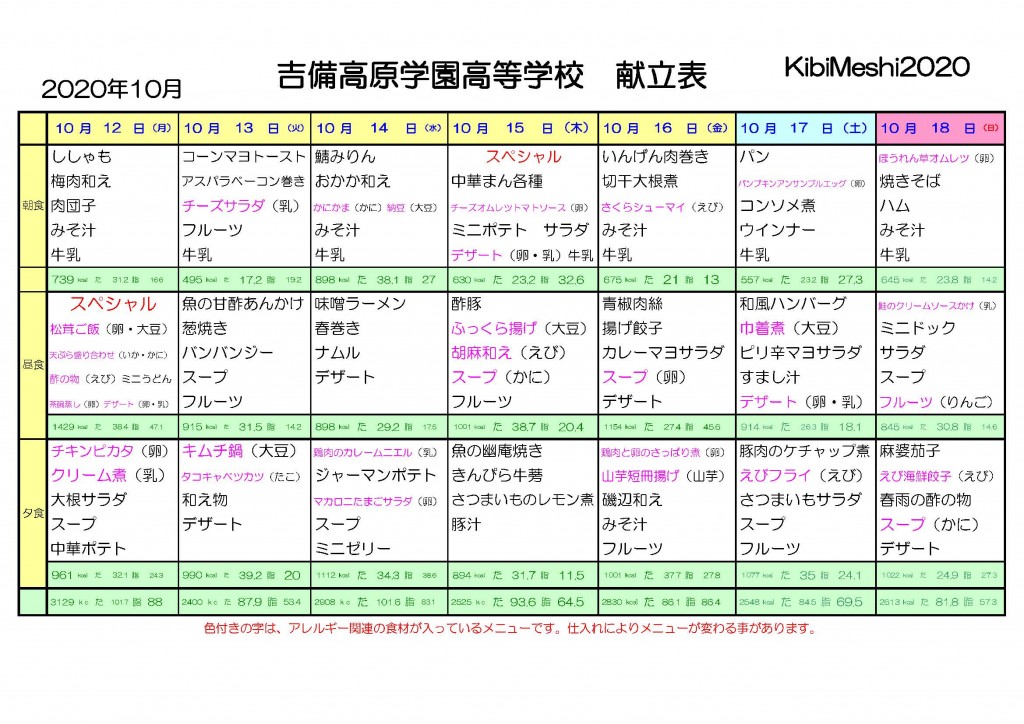 KibiMeshi20201012-1018