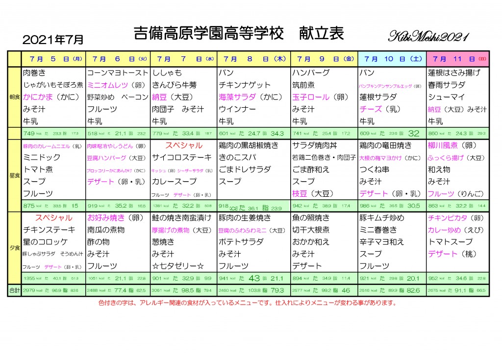 KibiMeshi20210705-0711