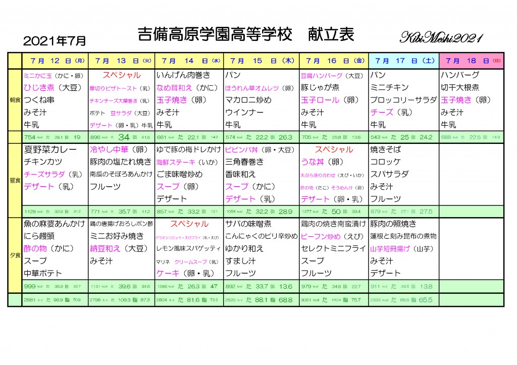 KibiMeshi20210712-0718