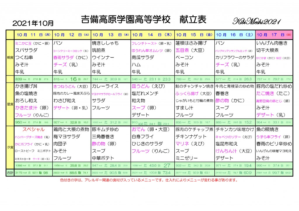 KibiMeshi20211011-1017