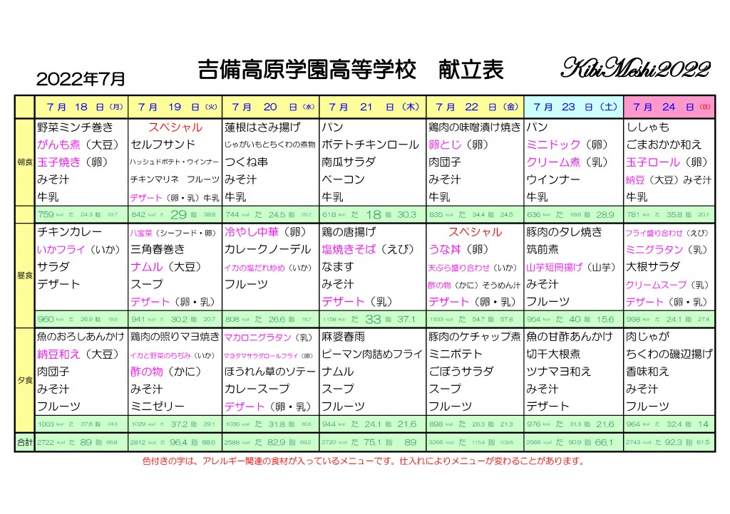 KibiMeshi20220718-0724