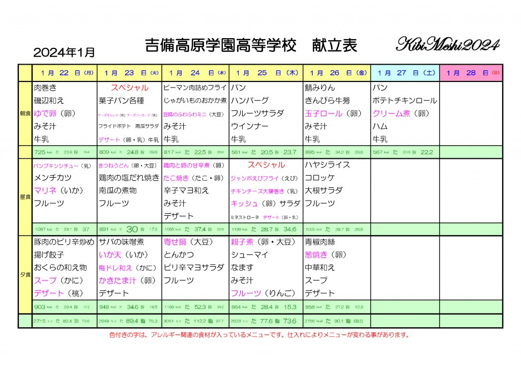 KibiMeshi20240122-0127