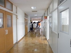 寮の見学（女子寮）